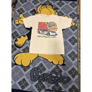 Vintage 1998 Pikes Peak Racing T Shirt Hanes Beefy